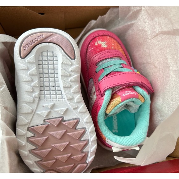 Saucony Little Girl Unicorn Sneakers Size 6.5W * Stylish, Breathable, - Picture 9 of 9